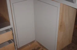 Módulo rinconera superior antes de instalar